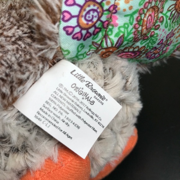 Little Brownie Baker Plush Hoot Owl - Picture 7 of 8